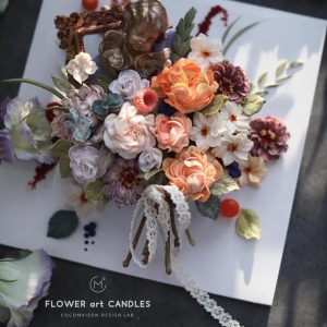 CLAB Flower Art Candle_c